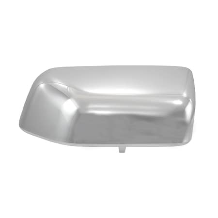Coast2Coast Top Half Tow Mirror Cover Replacement, Chrome Plated, ABS Plastic, Set Of 2 CCIMC67525R